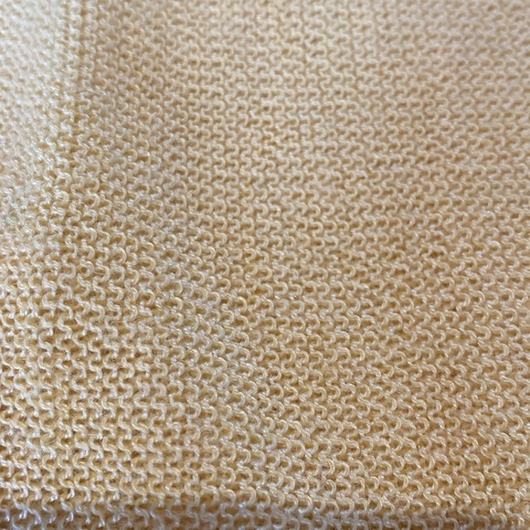 Johnnie Walker Alapca & Tencel Blend L/S Crew Neck Sweater Lemon L *Tiny Flaw - Picture 6 of 10